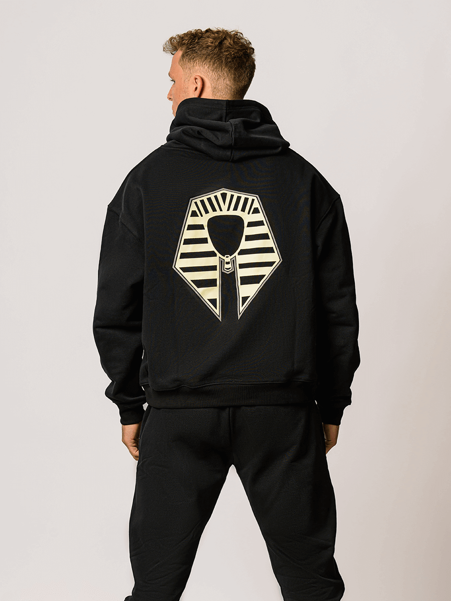 Ramses Reflective Logo Black Hoodie