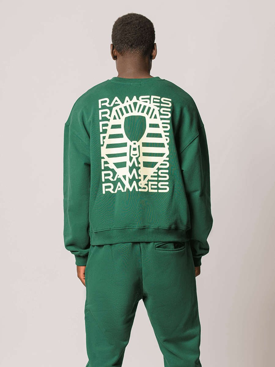 Fully Ramses Pine Green Sweater