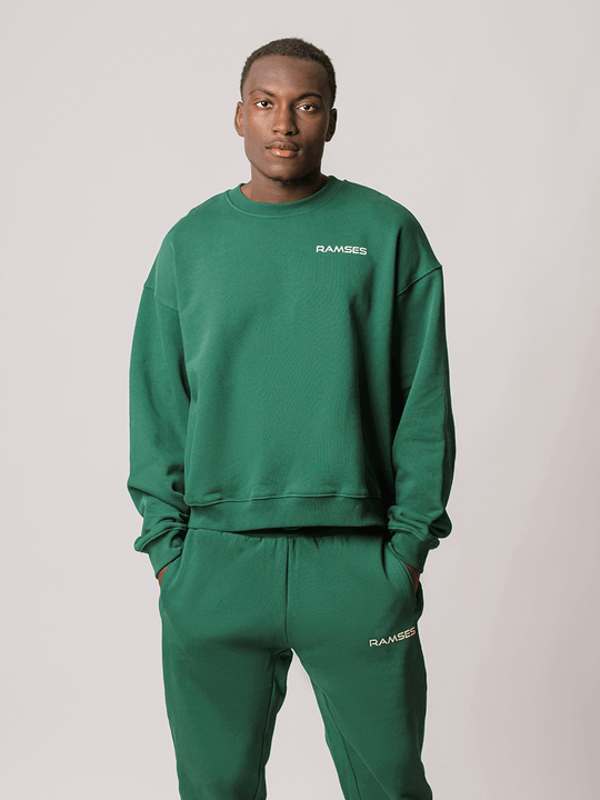 Fully Ramses Pine Green Sweater