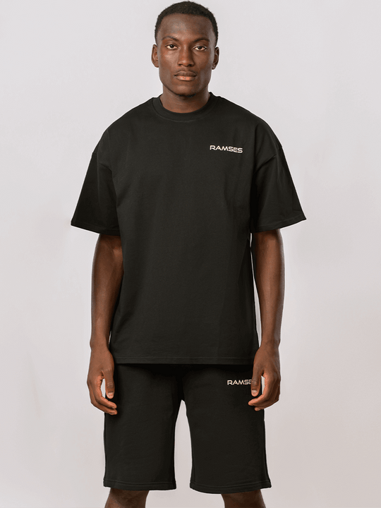 Ramses Reflective Logo Black Tee