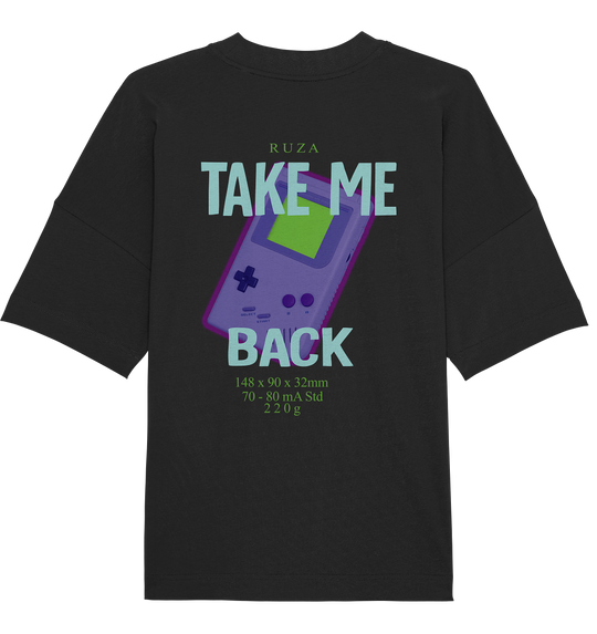 Take me back Backprint Oversize T-shirt