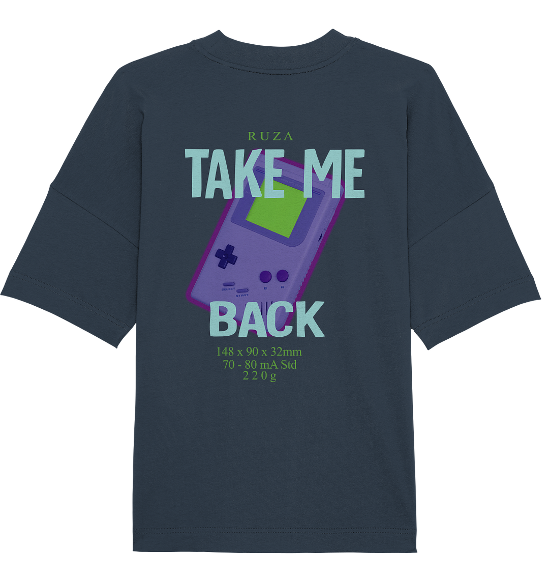 Take me back Backprint Oversize T-shirt