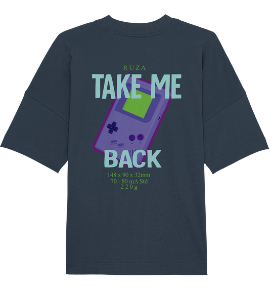 Take me back Backprint Oversize T-shirt