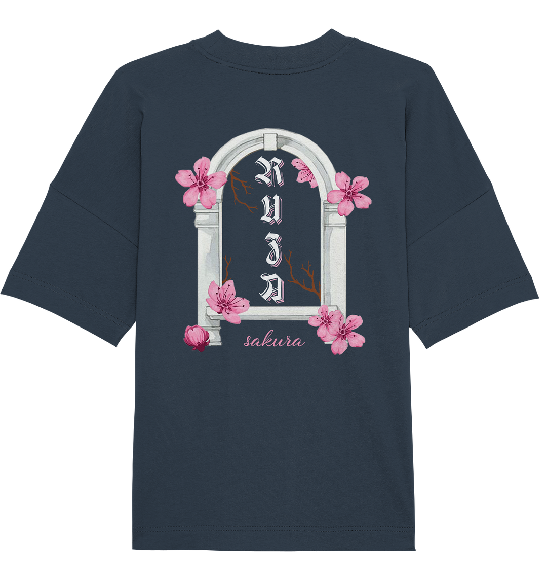 Sakura Backprint Oversize T-Shirt