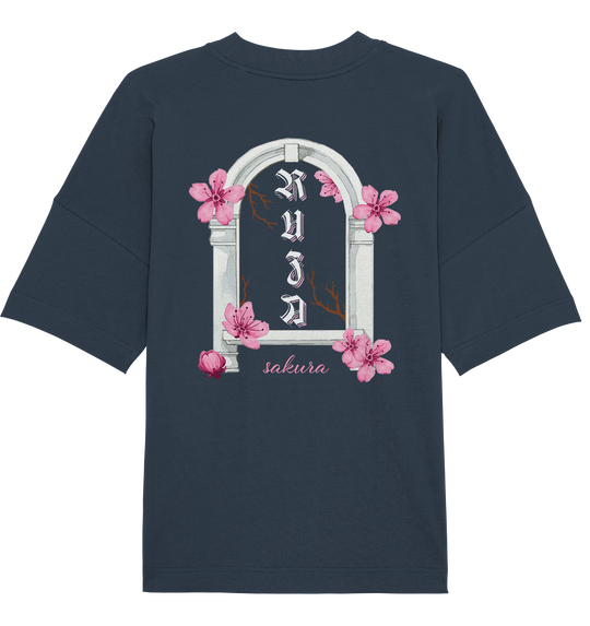 Sakura Backprint Oversize T-Shirt