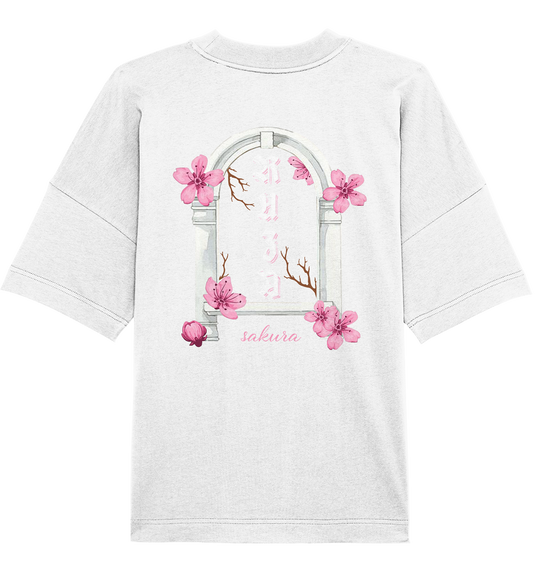 Sakura Backprint Oversize T-Shirt