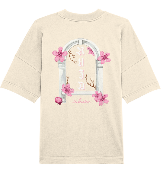 Sakura Backprint Oversize T-Shirt