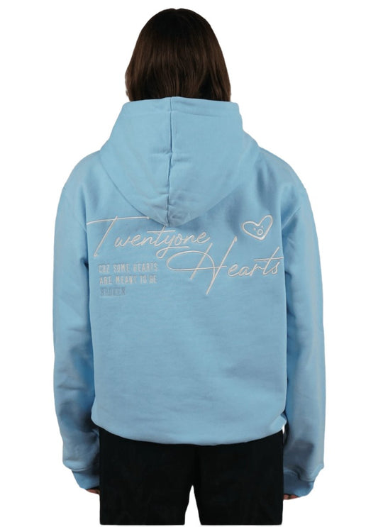 Broken Hearts Oversize Hoodie - ZEIMZY