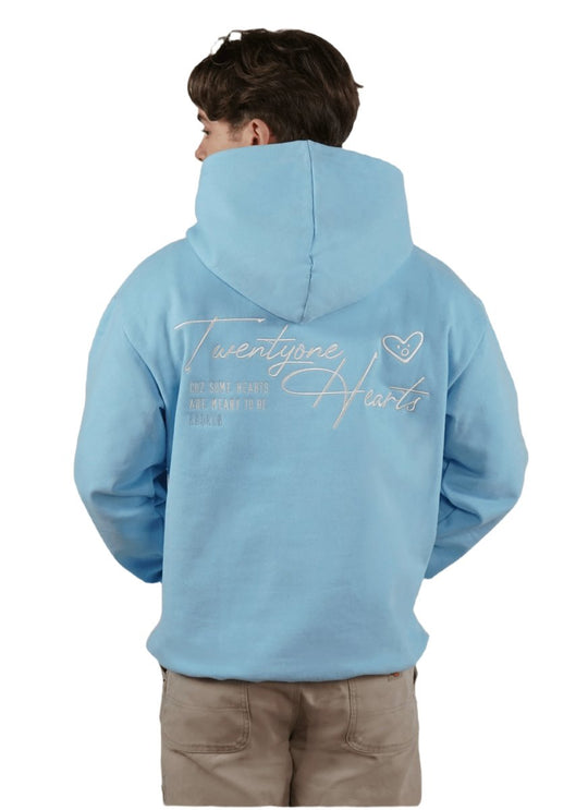 Broken Hearts Oversize Hoodie - ZEIMZY