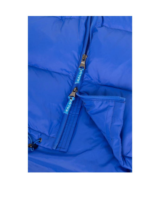 KALUD Down Puffer Jacket Electric Blue - ZEIMZY